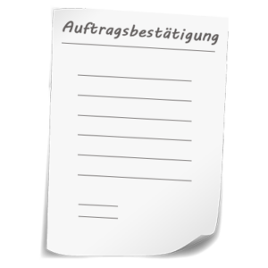 Auftragsbestätigung