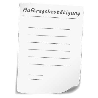 Auftragsbestätigung Auftragsbestätigung