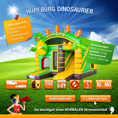 Multiplay Dinosaurier mieten