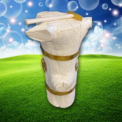 Hochzeitsspiel Baumstammnageln mieten