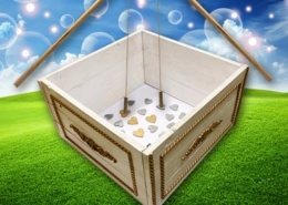 Hochzeitsspiel Herzerl angeln mieten