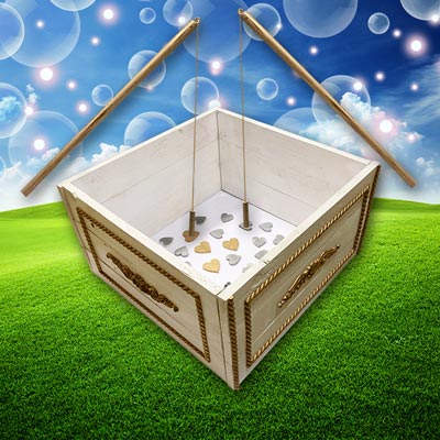 Hochzeitsspiel Herzerl angeln mieten