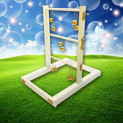 Hochzeitsspiel Leitergolf mieten