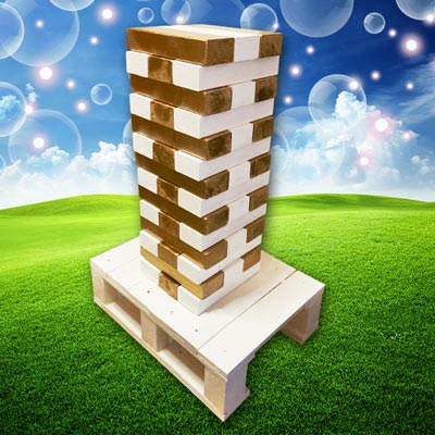 Wackelturm für Hochzeit mieten