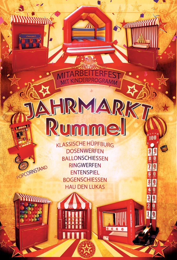 Jahrmarkt mieten Firmenfeier