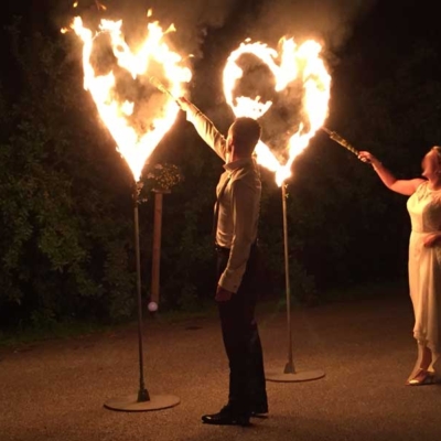 Feuershow Hochzeit