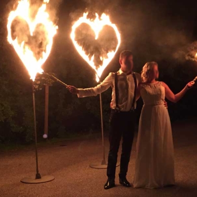 Feuershow Hochzeit
