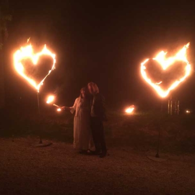 Feuershow Hochzeit