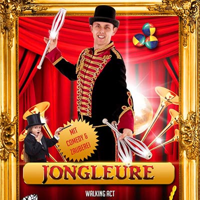 Jongleur buchen