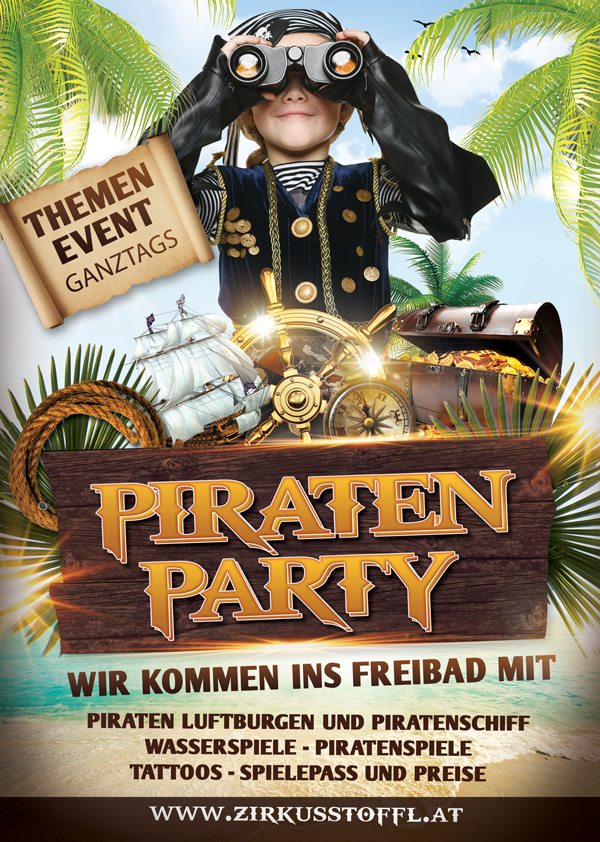 Badfest Piratenparty buchen