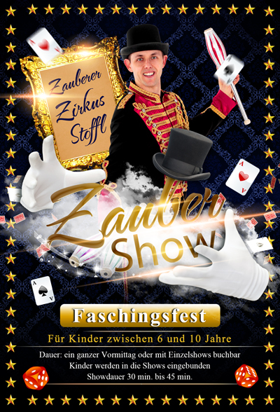 Zauberer Faschingsfest