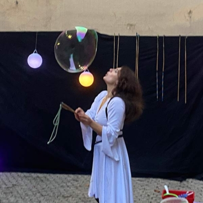 Seifenblasenshow Showact