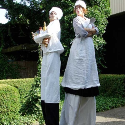 Stelzengeherin buchen