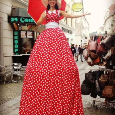 Stelzengeherin buchen