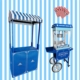 Popcornstand blau