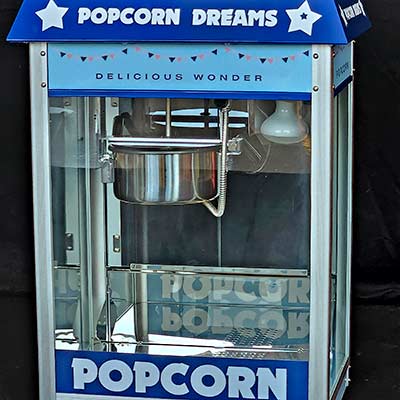 popcornmaschine-blau-mieten-2 Popcornwagen Verleihung