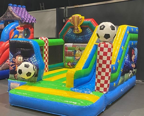 Fussballhüpfburg