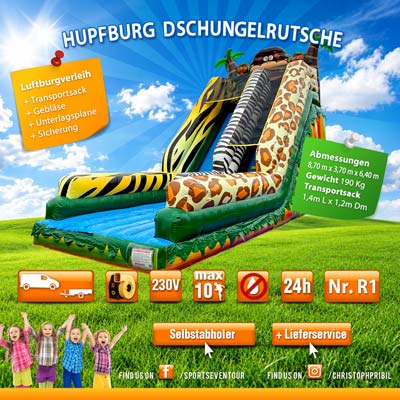 Hüpfburg Dschungel Burgenland